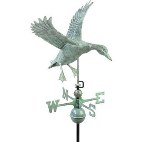 Good Directions Good Directions Landing Duck Weathervane, Blue Verde Copper 9605V1